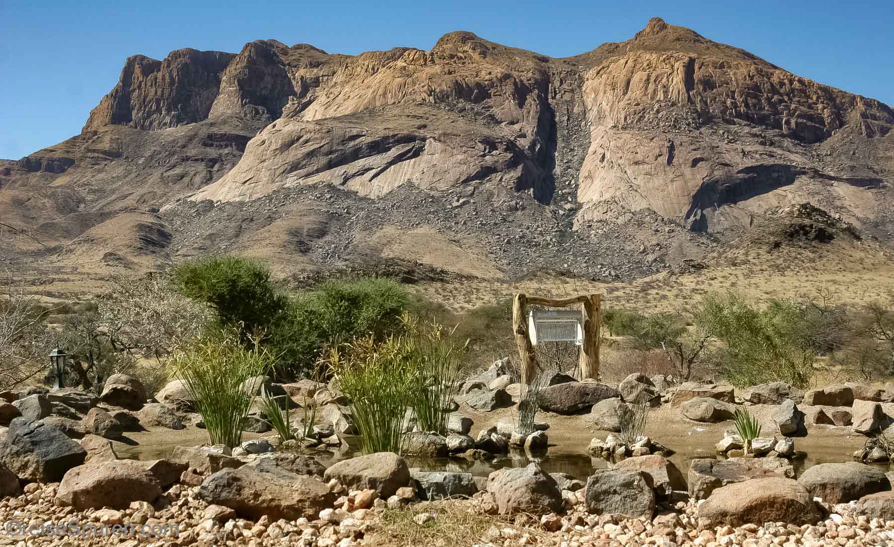 Blick von der Hohenstein Lodge