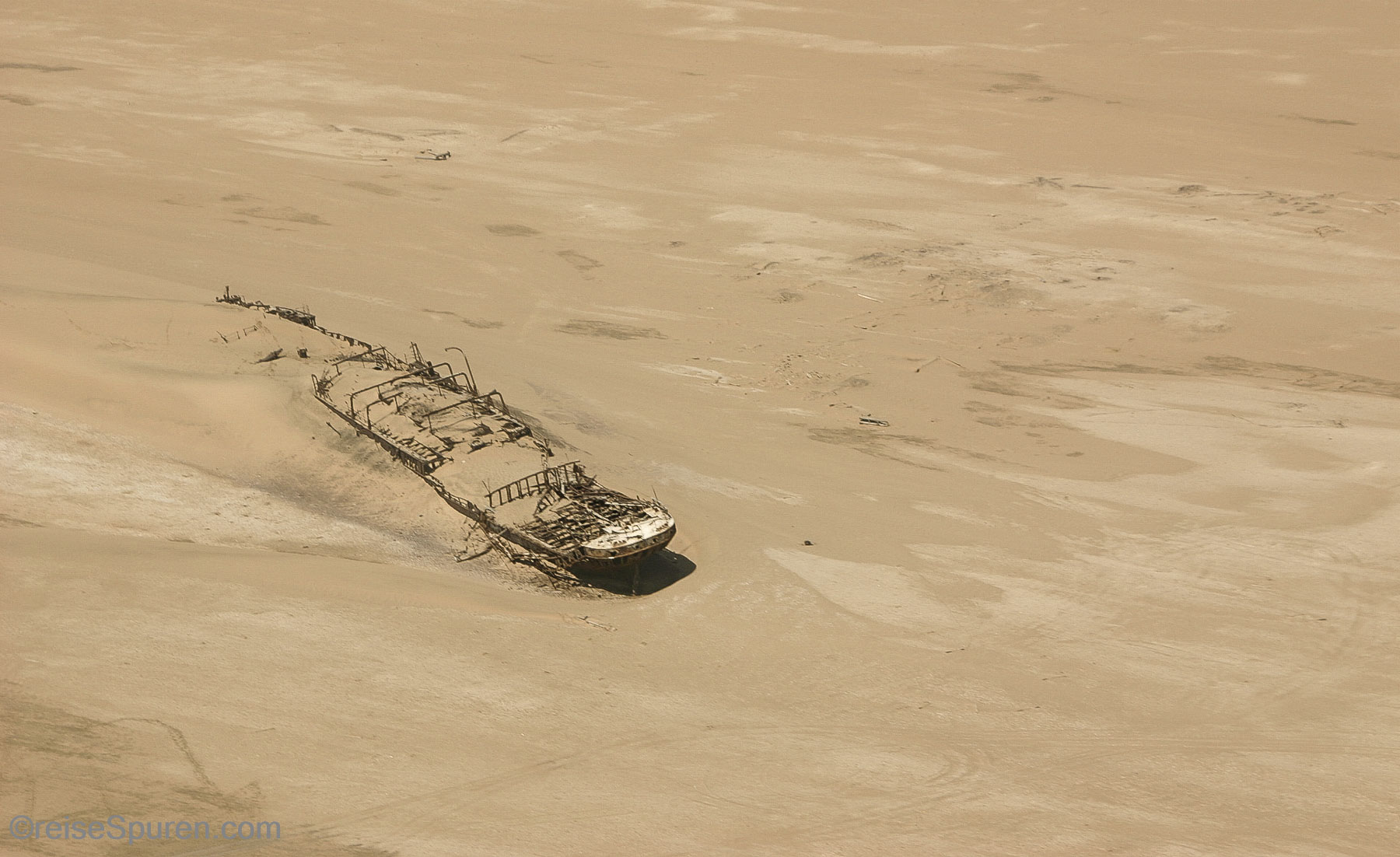 Eduard Bohlen Wrack - 1909 gestrandet